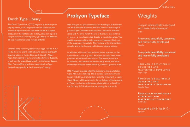 prokyon font